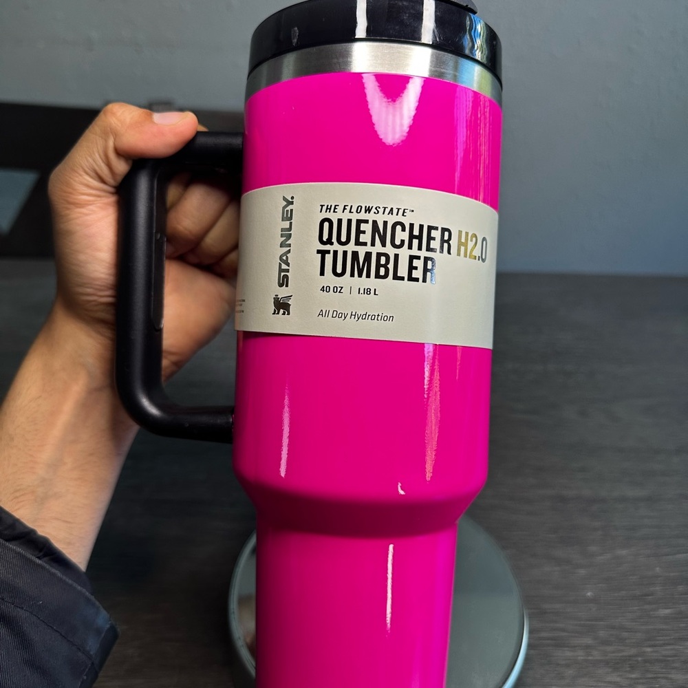 Stanley Vibrant Pink Tumbler